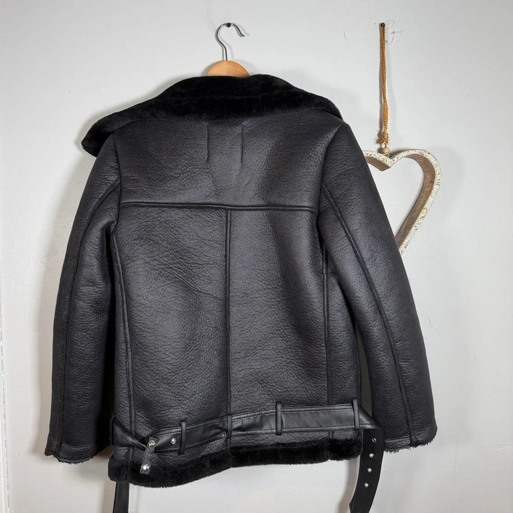 Zara faux shearling